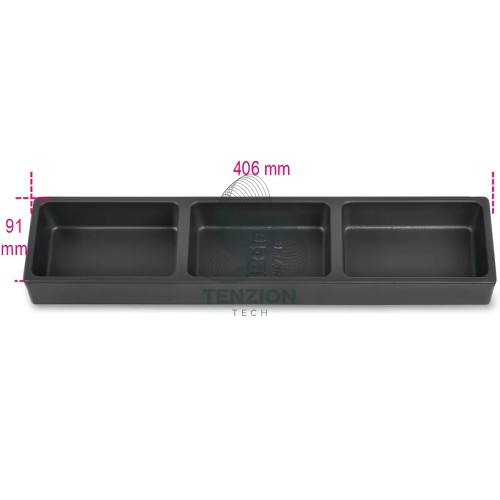 Termoformato Rigido ABS 3 Vaschette Portaminuterie Per Cassettiere Mobili Beta C45PRO 2.0