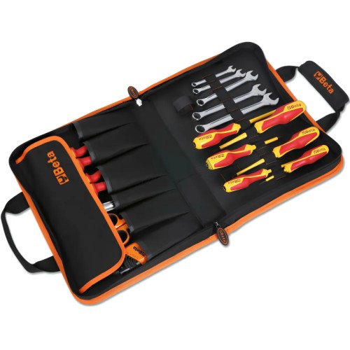 Assortimento 24 Utensili Per Elettricisti In Valigetta Tessuto Tecnico