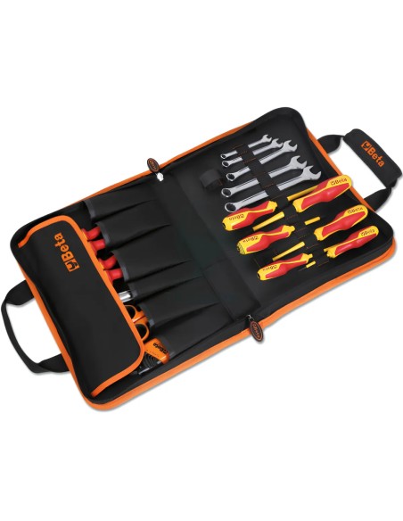 Assortimento 24 Utensili Per Elettricisti In Valigetta Tessuto Tecnico