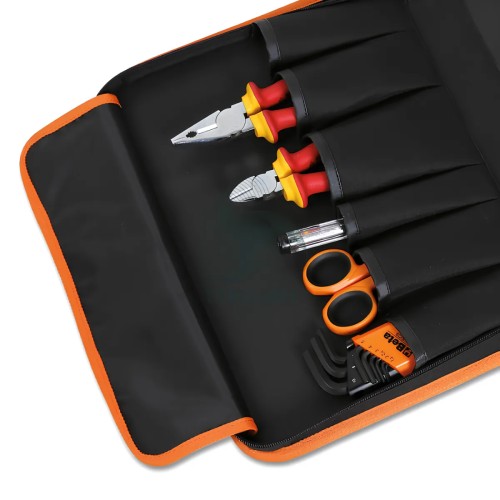 Assortimento 24 Utensili Per Elettricisti In Valigetta Tessuto Tecnico