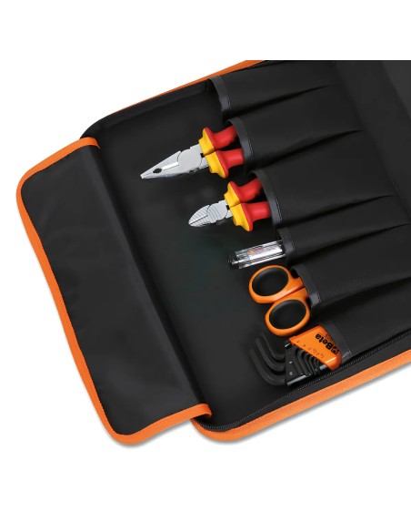 Assortimento 24 Utensili Per Elettricisti In Valigetta Tessuto Tecnico