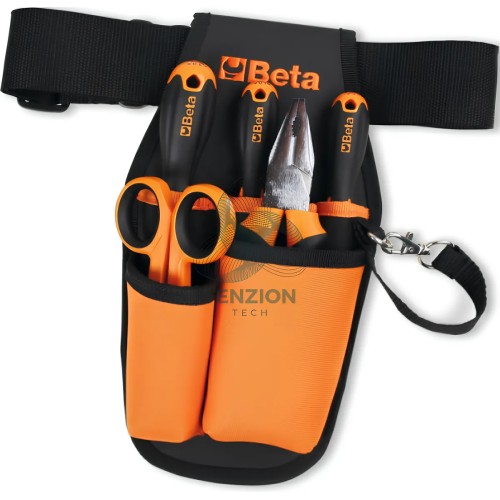 Assortimento 5 Utensili Con Marsupio In Nylon