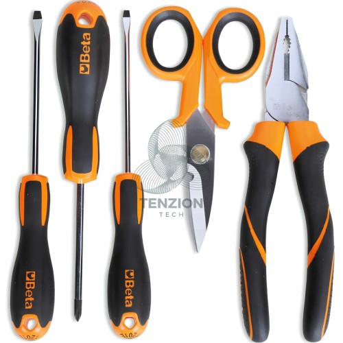 Assortimento 5 Utensili Con Marsupio In Nylon
