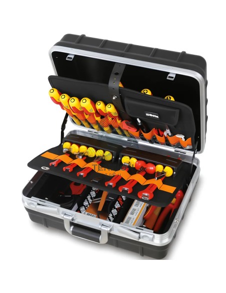Assortimento 64 Utensili Per Elettronica Elettrotecnica In Trolley