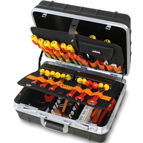 Assortimento 98 Utensili Per Elettronica Elettrotecnica In Trolley