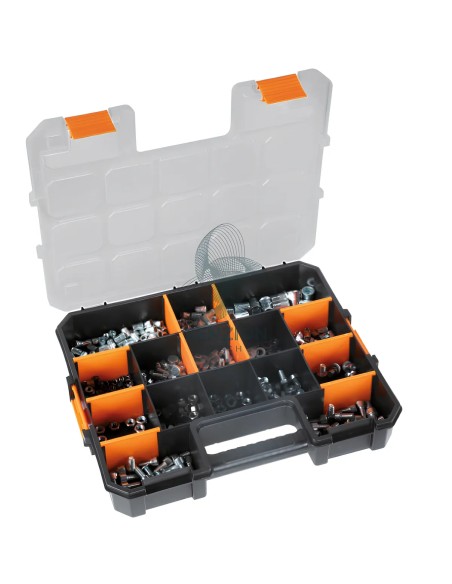 Valigia Organizer Small Con 15 Scomparti 10 Divisori Estraibili