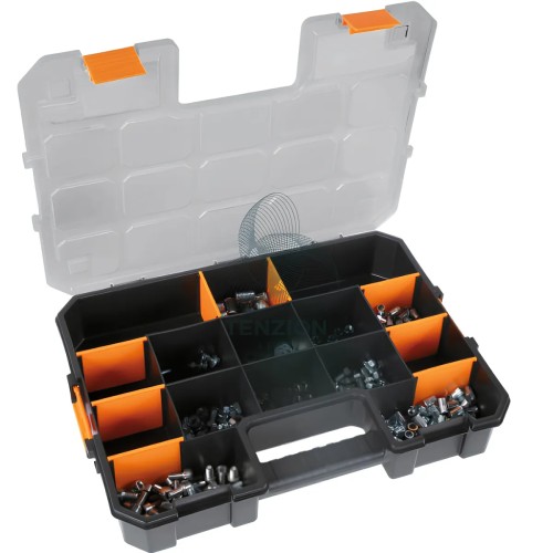 Valigia Organizer Large Con 15 Scomparti 8 Divisori Estraibili
