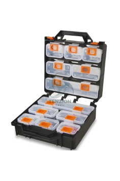 Valigia Organizer Con 12 Vaschette Asportabili