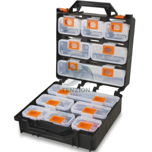 Valigia Organizer Con 12 Vaschette Asportabili
