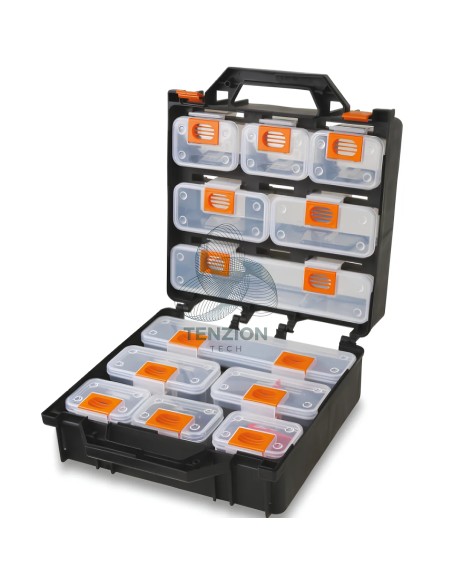 Valigia Organizer Con 12 Vaschette Asportabili