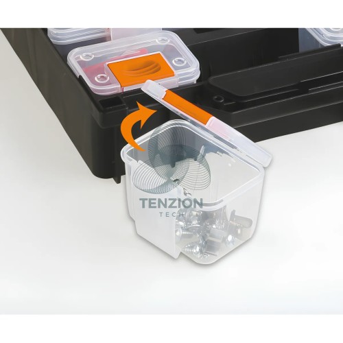 Valigia Organizer Con 12 Vaschette Asportabili