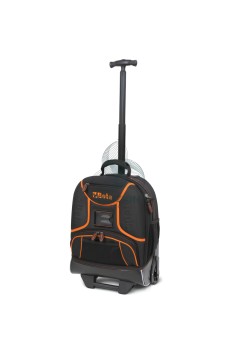 Assortimento 35 Utensili In Zaino Portautensili Tessuto Tecnico Con Ruote