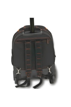 Assortimento 35 Utensili In Zaino Portautensili Tessuto Tecnico Con Ruote 2