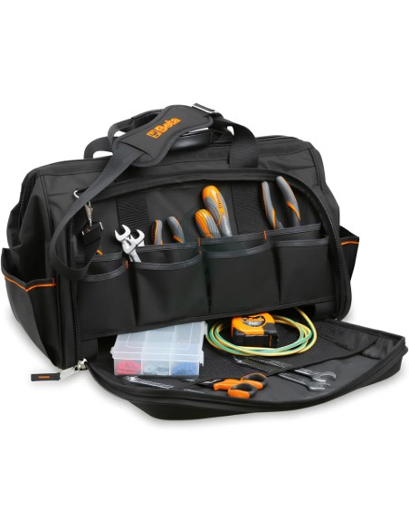 Assortimento 74 Utensili In Borsa Portautensili Tessuto Tecnico