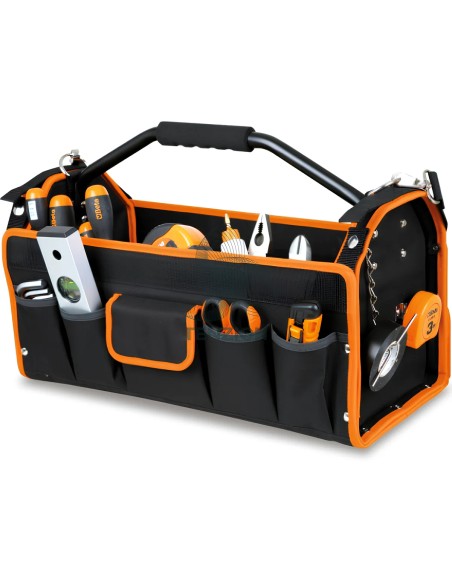 Assortimento 74 Utensili In Cestello Portautensili Tessuto Tecnico