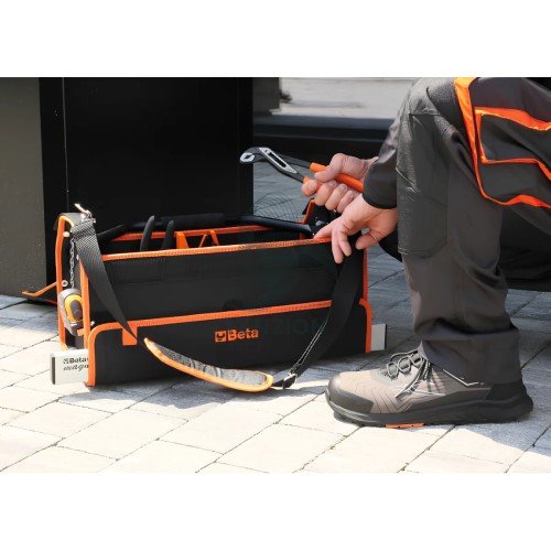 Assortimento 74 Utensili In Cestello Portautensili Tessuto Tecnico