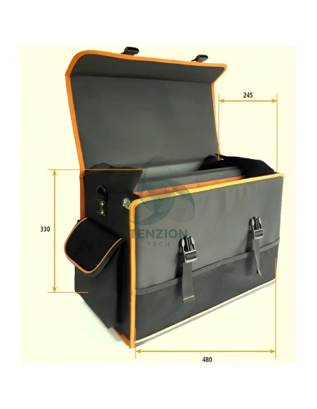 Borsa Portautensili In Tessuto Tecnico