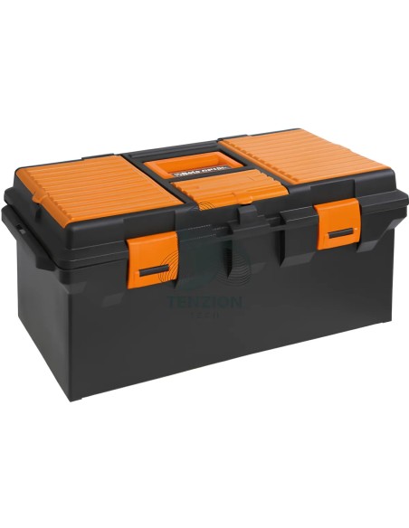 Assortimento 74 Utensili In Cestello Portaminuterie Lungo In Plastica