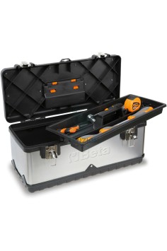 Cestello Lungo In Acciaio Inox Plastica Con Contenitore Asportabile 2