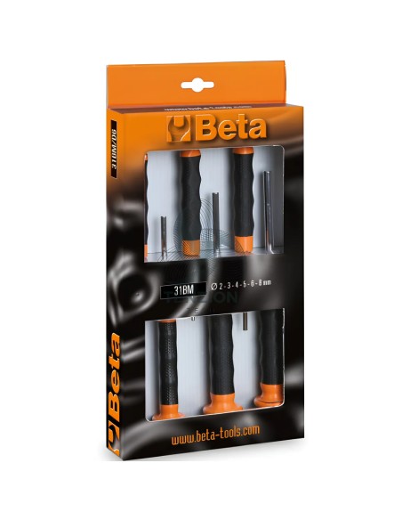 Set 6 Cacciaspine Cromati Con Impugnatura 2–8mm