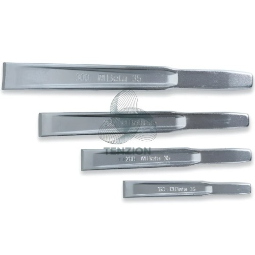 Set 4 Scalpelli Nervati Cromati 150–300mm