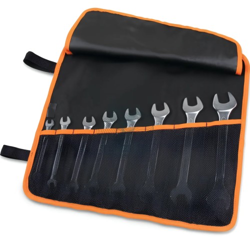 Set 8 Chiavi A Forchetta Doppia Cromate 6x7-20x22mm In Busta