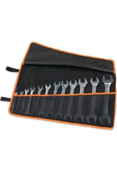 Set 12 Chiavi A Forchetta Doppia Cromate 6x7-30x32mm In Busta