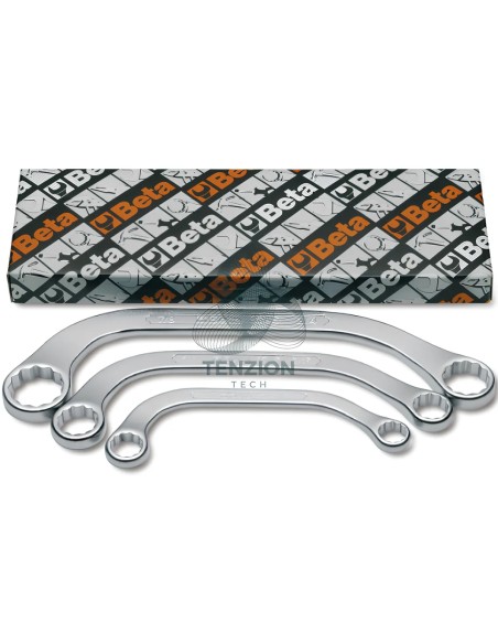 Set 3 Chiavi Poligonali Per Starter 7/16"x1/2"-3/4"x7/8"