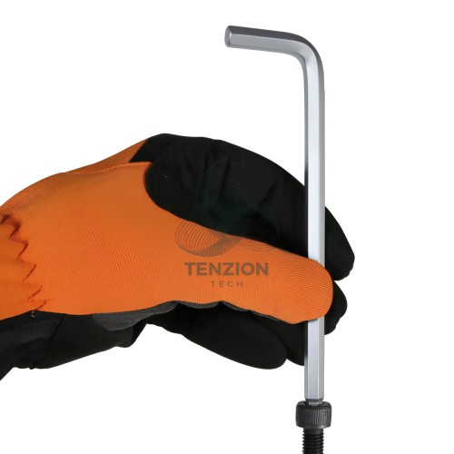 Set 9 Chiavi Maschio Esagonale Piegate Con Estremità Sferica Sistema Trattenimento Vite 1,5-10mm Con Supporto