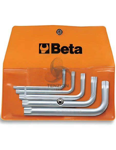 Set 5 Chiavi A Profilo XZN Cromate M5-M12 In Busta