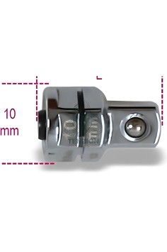 Adattatore A Sgancio Rapido 1/4" Per Chiavi A Cricchetto 10mm 2