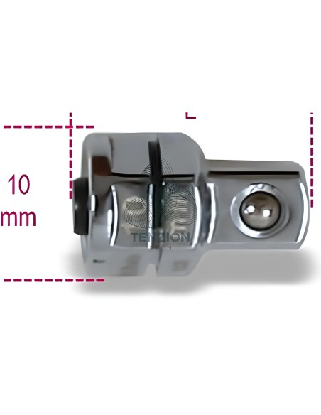 Adattatore A Sgancio Rapido 1/4" Per Chiavi A Cricchetto 10mm