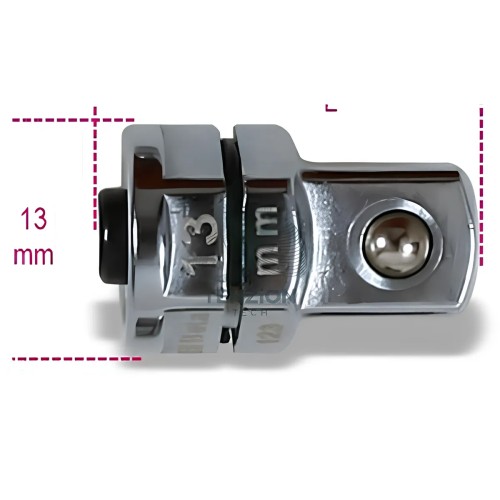 Adattatore A Sgancio Rapido 3/8" Per Chiavi A Cricchetto 13mm