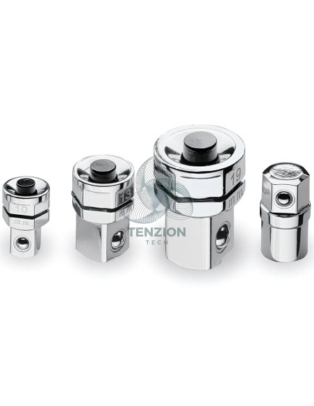 Set 4 Adattatori Per Chiavi A Cricchetto 1 Bits 3 Sgancio Rapido