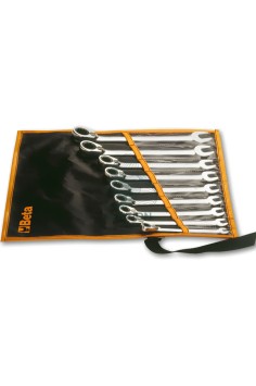 Set 9 Chiavi Combinate A Cricchetto Reversibili 8-19mm In Busta