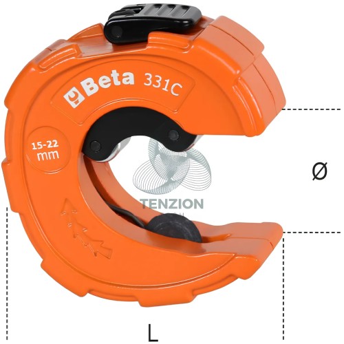 Tagliatubi Tascabile Per Rame E Leghe Leggere Ø15-22mm