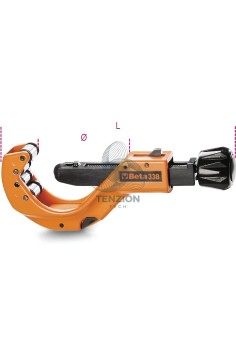 Tagliatubi Ad Avanzamento Telescopico Per Rame Leghe Leggere Plastica Ø6-67mm