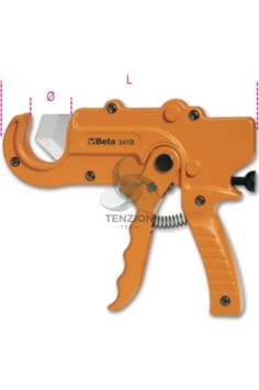 Cesoia A Cricchetto Per Tubi In Materiale Plastico Ø0-35mm