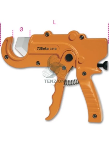 Cesoia A Cricchetto Per Tubi In Materiale Plastico Ø0-35mm