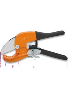 Cesoia A Cricchetto Per Tubi In Materiale Plastico Ø0-42mm