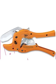 Cesoia A Cricchetto Per Tubi In Materiale Plastico Ø0-50mm