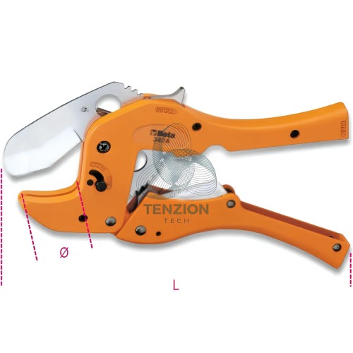Cesoia A Cricchetto Per Tubi In Materiale Plastico Ø0-50mm