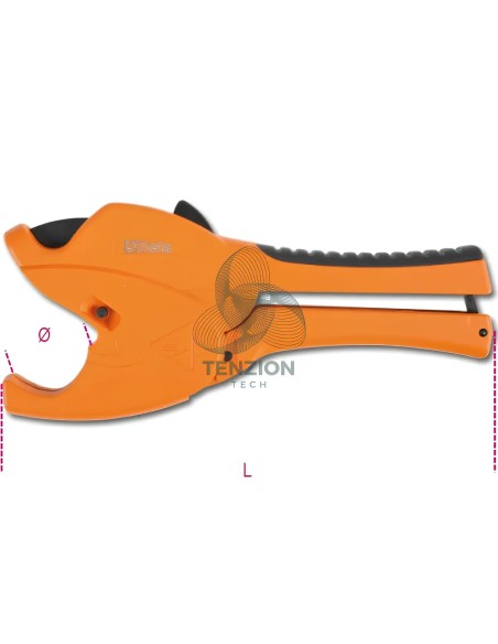 Cesoia A Cricchetto Lega Di Magnesio Per Tubi In Materiale Plastico Ø0-50mm
