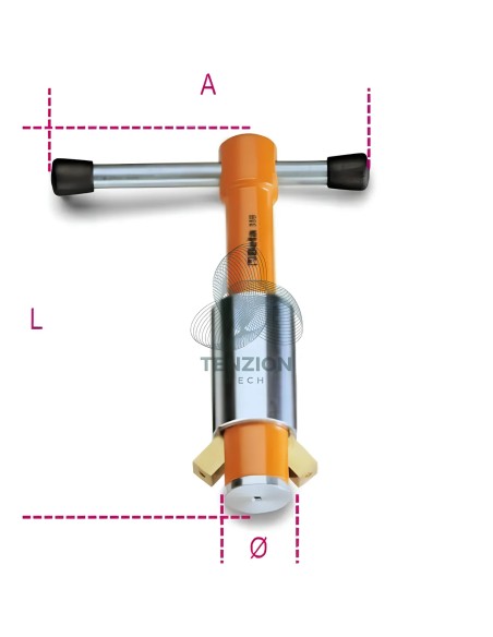 Chiave Universale Per Pilette Ø1"-1.1/4"