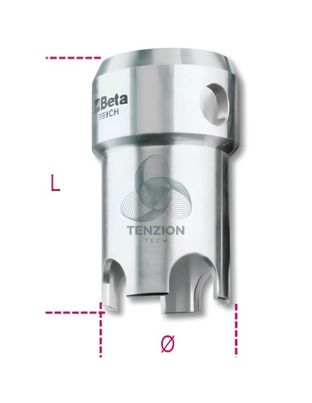 Adattatore Per Pilette Con Grata A Croce Per Beta 359 Ø1.1/2"