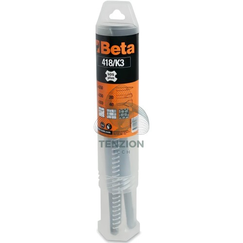 Set 3 Scalpelli Per Edilizia Attacco SDS Plus
