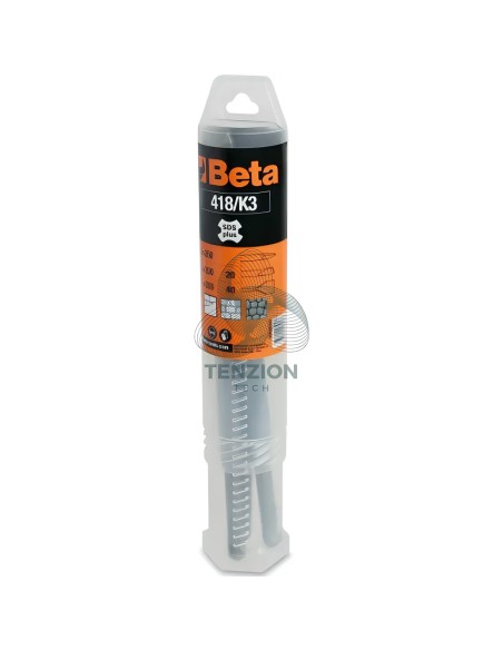 Set 3 Scalpelli Per Edilizia Attacco SDS Plus