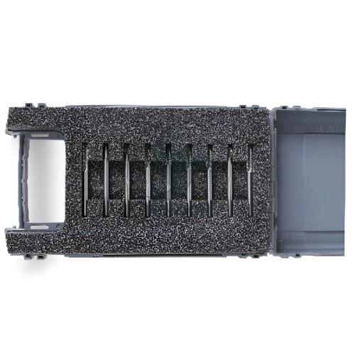 Set 9 Mini Frese Rotative In Metallo Duro Ø3mm