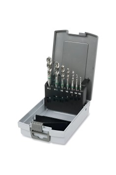 Set 7 Maschi A Macchina Per Fori Ciechi Passo Grosso HSS-Co 5% M3-M12