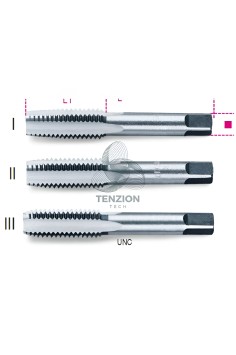 Serie 3 Maschi A Mano UNC Acciaio Al Cromo Sgrossatore Intermedio Finitore